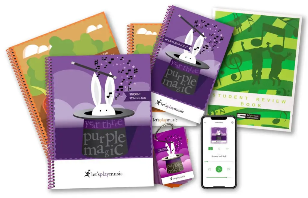 Workbooks and resources for third year class